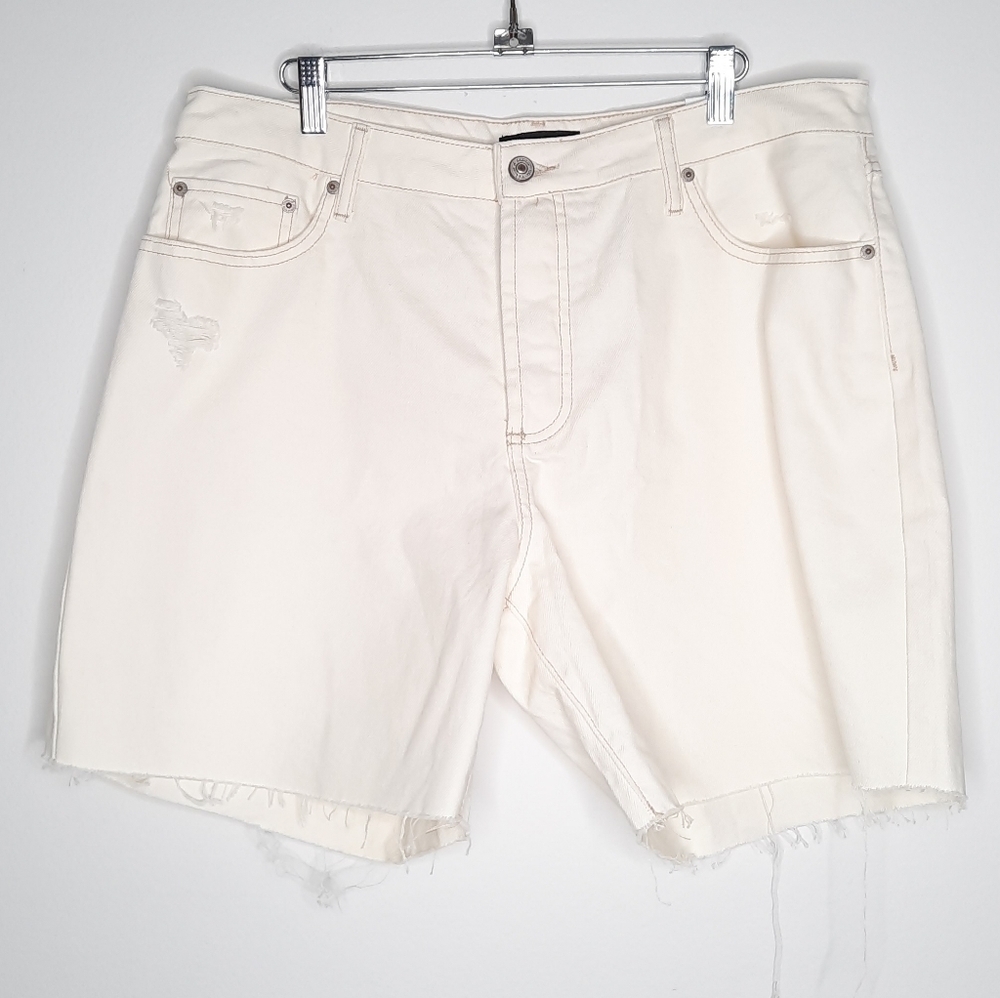 House Of Harlow 1960 High-Waisted Mom Bermuda Shorts 32 NWT